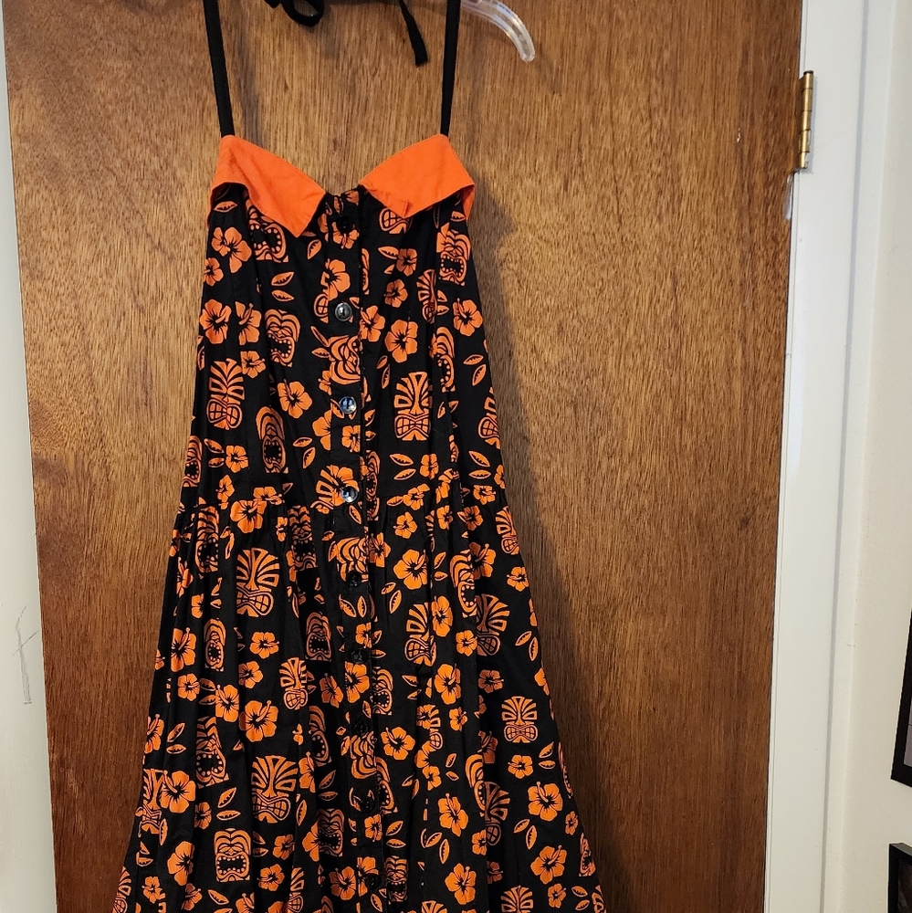 Sourpuss Tiki Hawaiian Dress